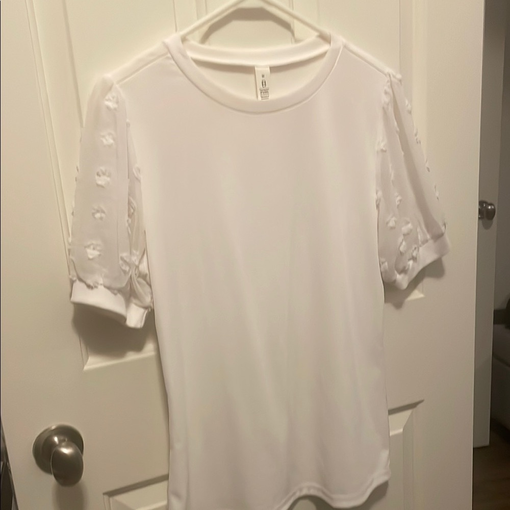 Elegant White Women's Top
